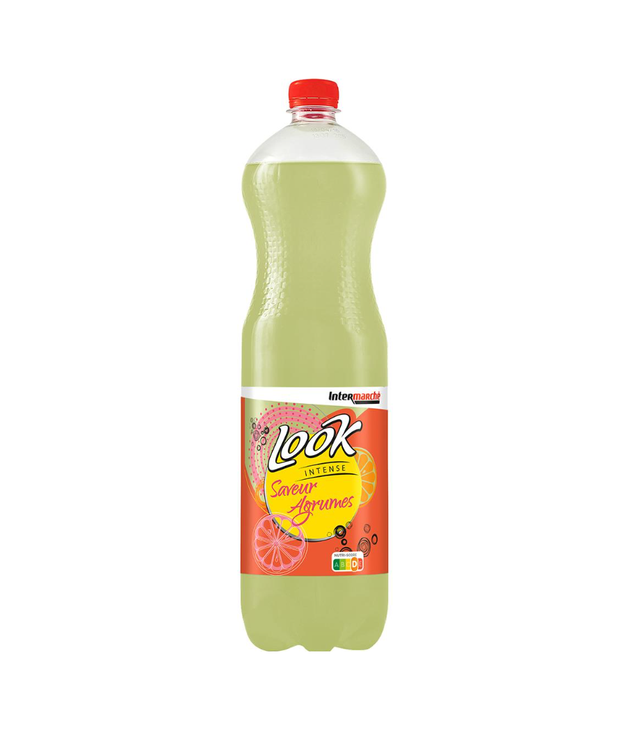 LOOK INTENSE SAVEUR AGRUMES BOUTEILLE 1.5L (1500 ML) LOOK INTENSE SAVEUR AGRUMES BOUTEILLE 1.5L (1500 ML)