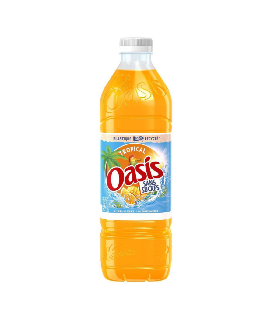 OASIS TROPICAL ZERO 1,5L OASIS TROPICAL ZERO 1,5L