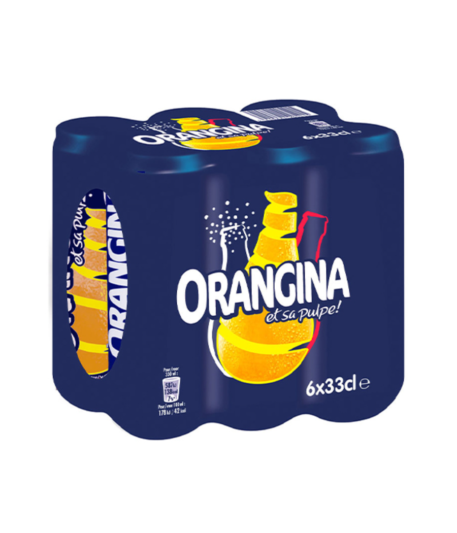 ORANGINA 6 X 33 CL ORANGINA 6 X 33 CL