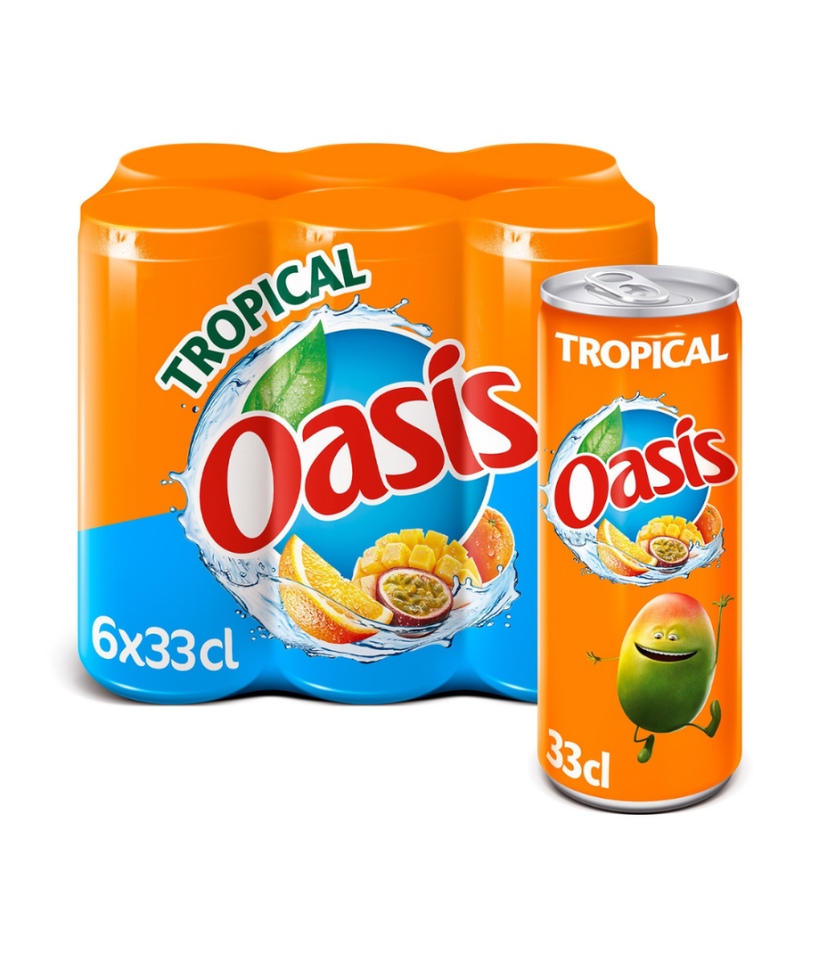 OASIS TROPICAL 6X33CL OASIS TROPICAL 6X33CL