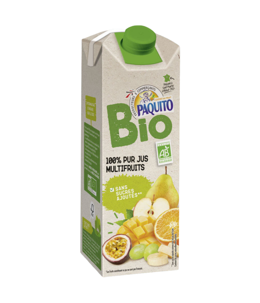 JUS DE FRUITS MULTIFRUIT PAQUITO BIO  75cL JUS DE FRUITS MULTIFRUIT PAQUITO BIO  75cL